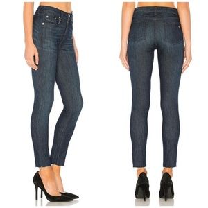 Rag & Bone Ankle Skinny Jeans In Tonal River 31